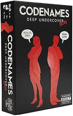 Codenames Deep Undercover 2.0 - Game Night Party Board Game For Adults | Amazon (US)