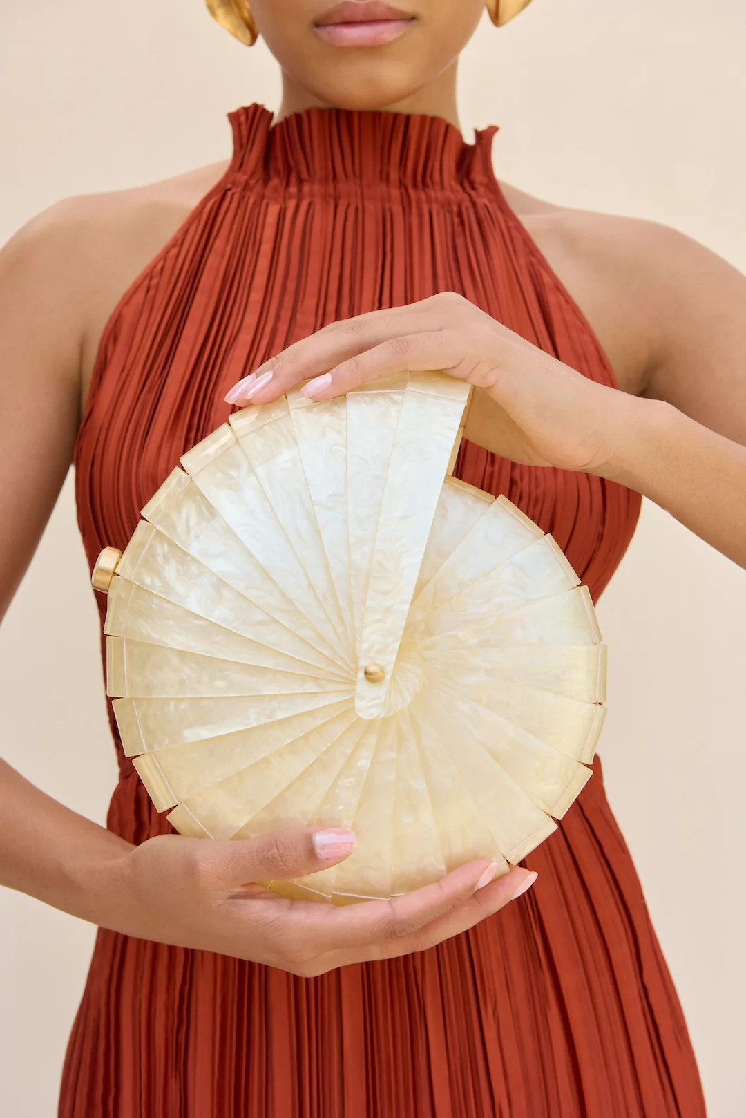 SIRENA CLUTCH - IVORY | Cult Gaia - US