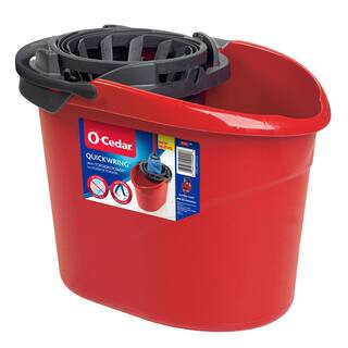 Quick Wring Mop Bucket with Torsion Wringer - 2.5 Gal. | The Home Depot