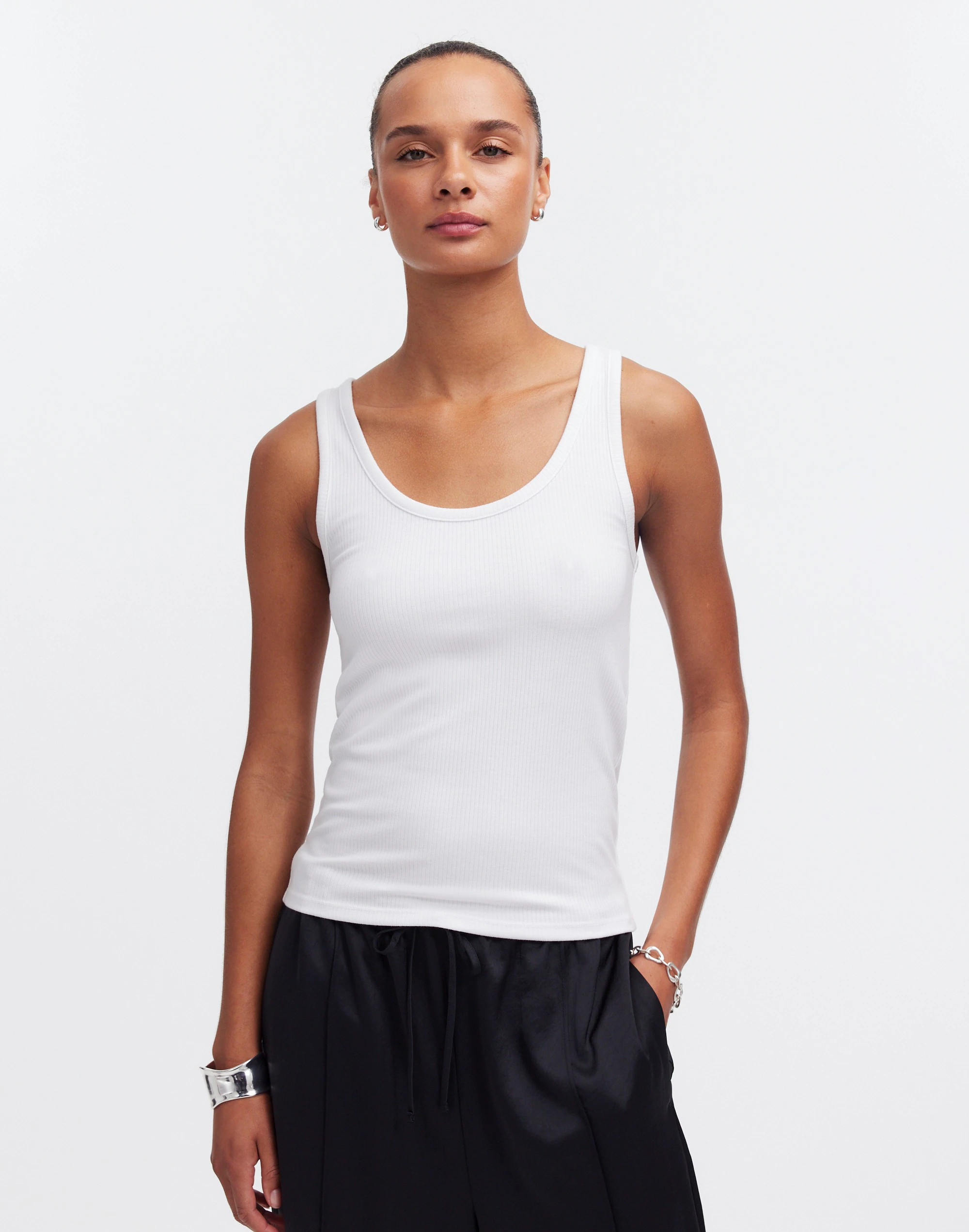 Scoopneck Sweater Tank | Madewell | Madewell
