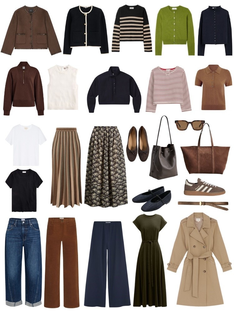 My 2025 fall capsule is live. I linked as much as I can here — the rest is linked on danielle-moss.com

Don’t skip the cuffed denim (size down!) and the cord pants. 

#LTKSeasonal #LTKOver40 #LTKStyleTip