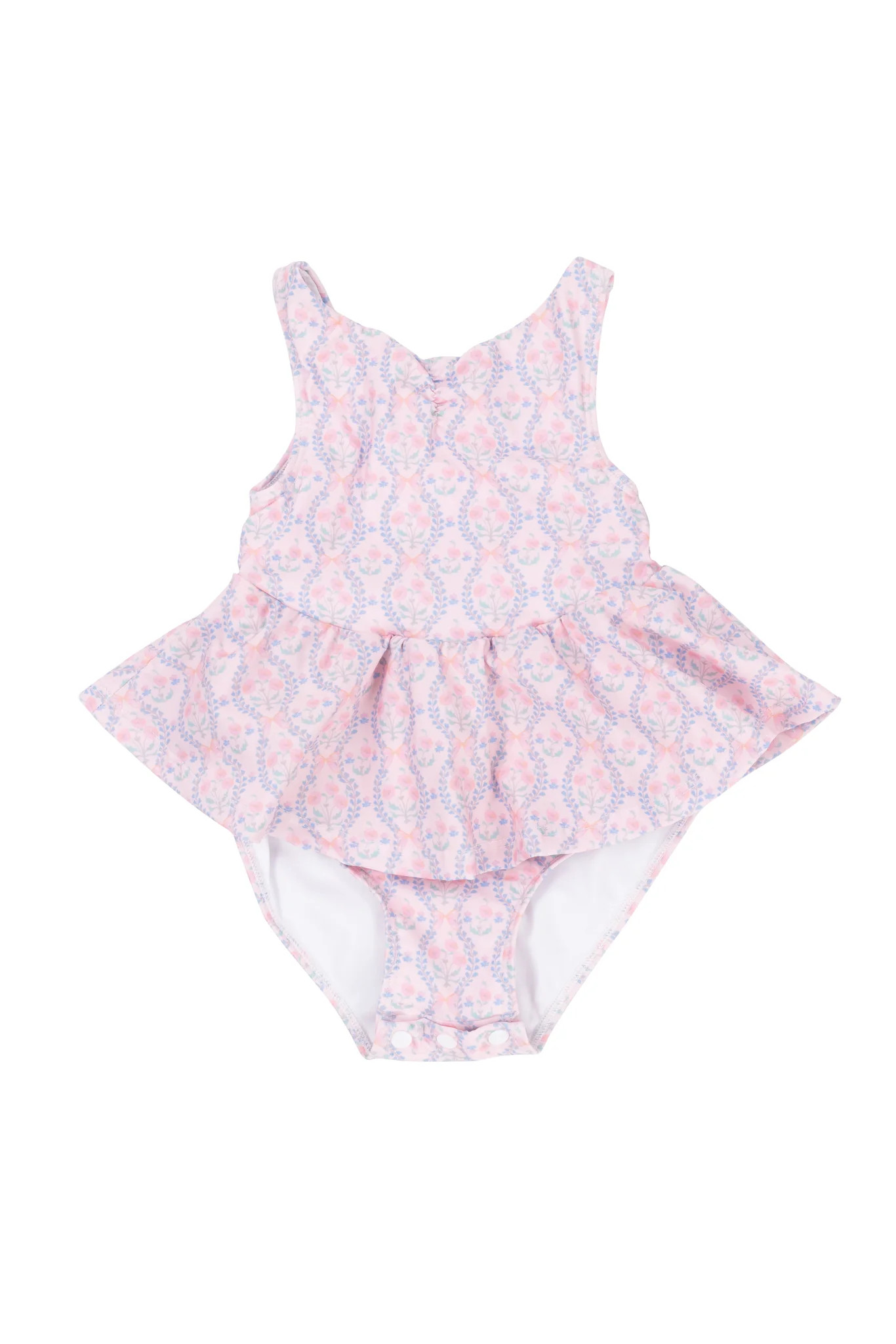 Baby Bitsy Swim Dress in Raquel Pink Floral | Ivy City Co