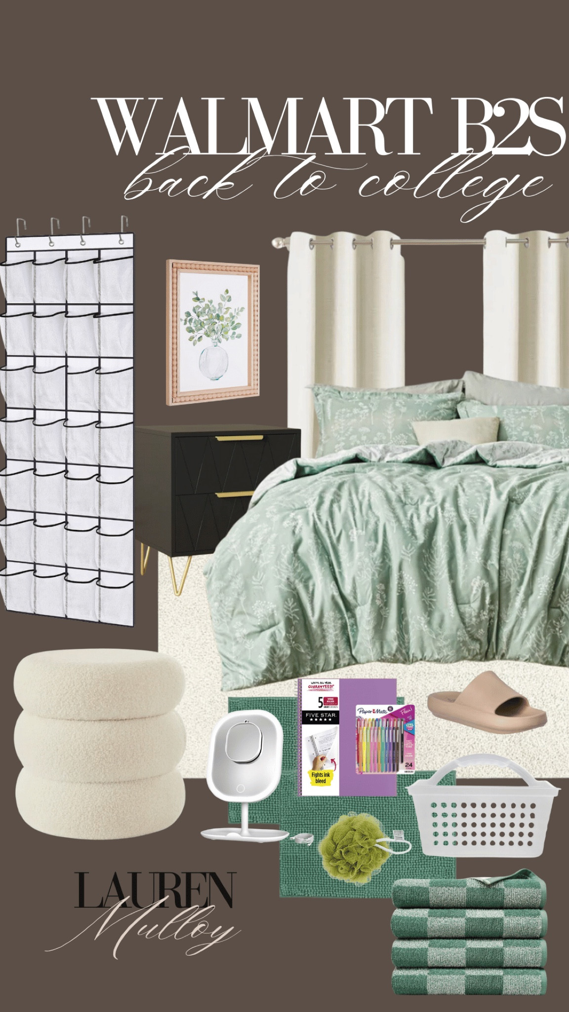 Walmart Back to College Finds✨🤍 dorm styling and necessities

Walmart, Walmart finds, back to college, dorm styling, home styling, home decor, slides, makeup mirror, frame, shoe organizer, curtains, Lauren Mulloy

#LTKBacktoSchool #LTKStyleTip #LTKHome