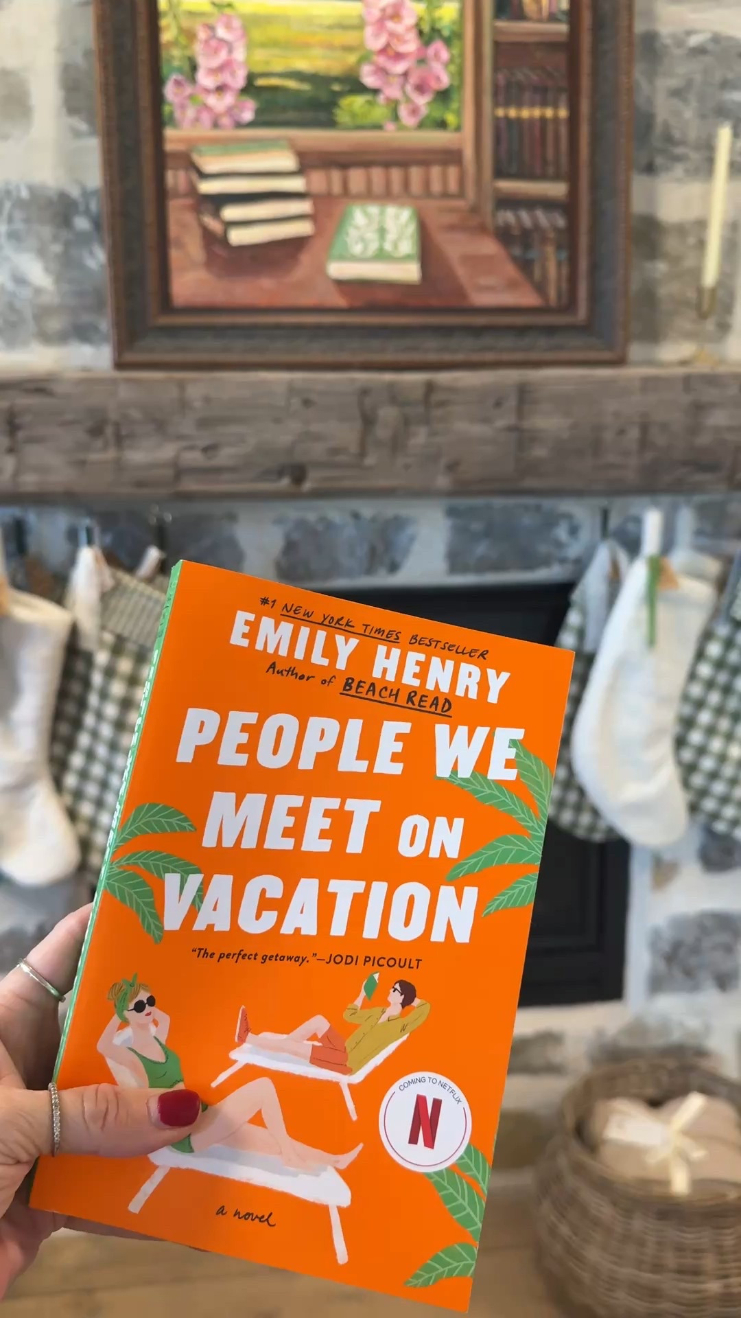 The book I am reading right now…
The people we meet on vacation
By Emily Henry 

Going to be a movie on Netflix this month

A cute little romance about a travel blogger and her best friend… really cute


#LTKselfcare #LTKFindsUnder50