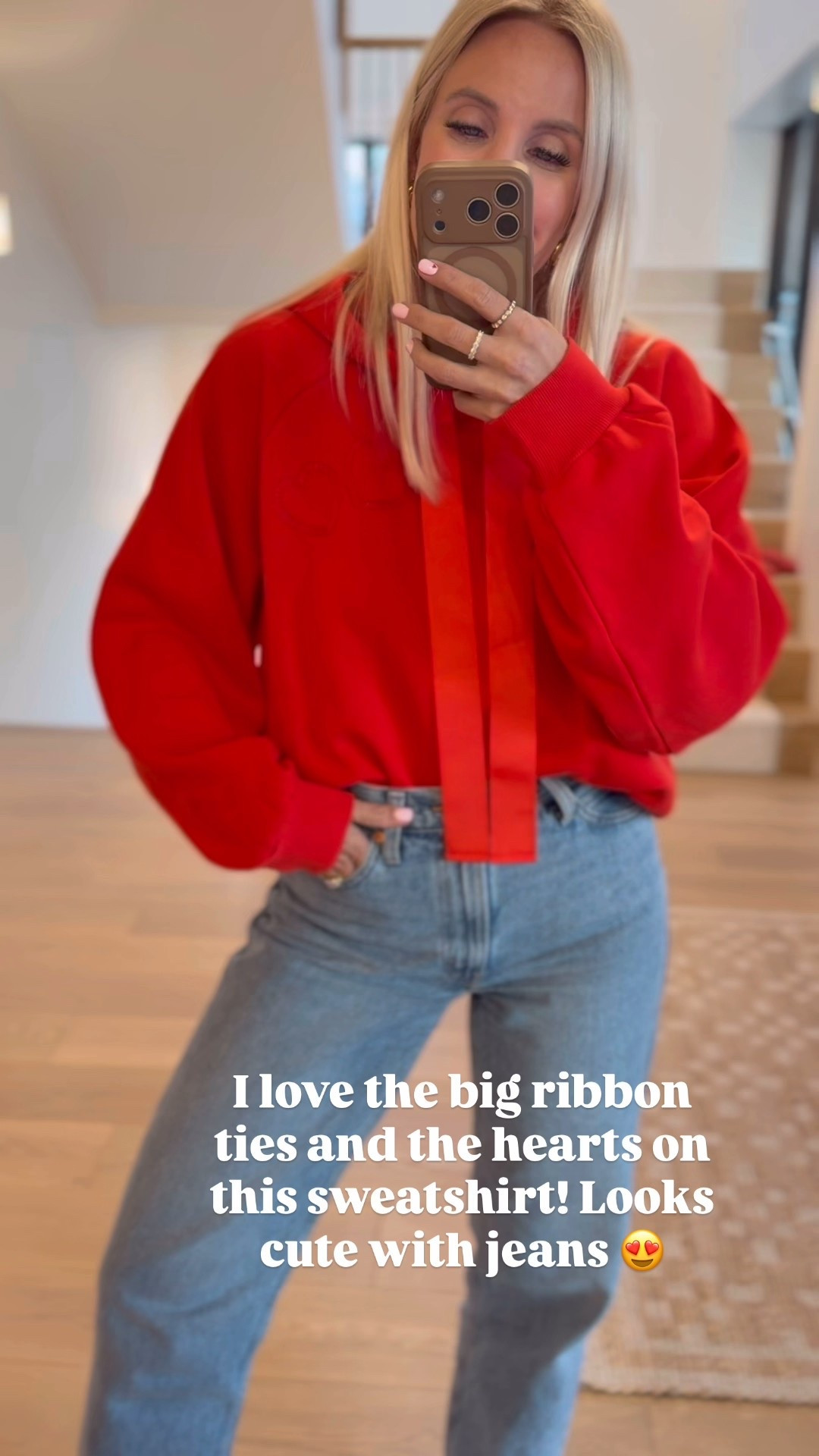 This sweatshirt from loft is so cute for Valentine’s Day and is $39 right now! I did a size M. Comes in petite sizes too! 

#LTKFindsUnder100 #LTKFindsUnder50 #LTKootd