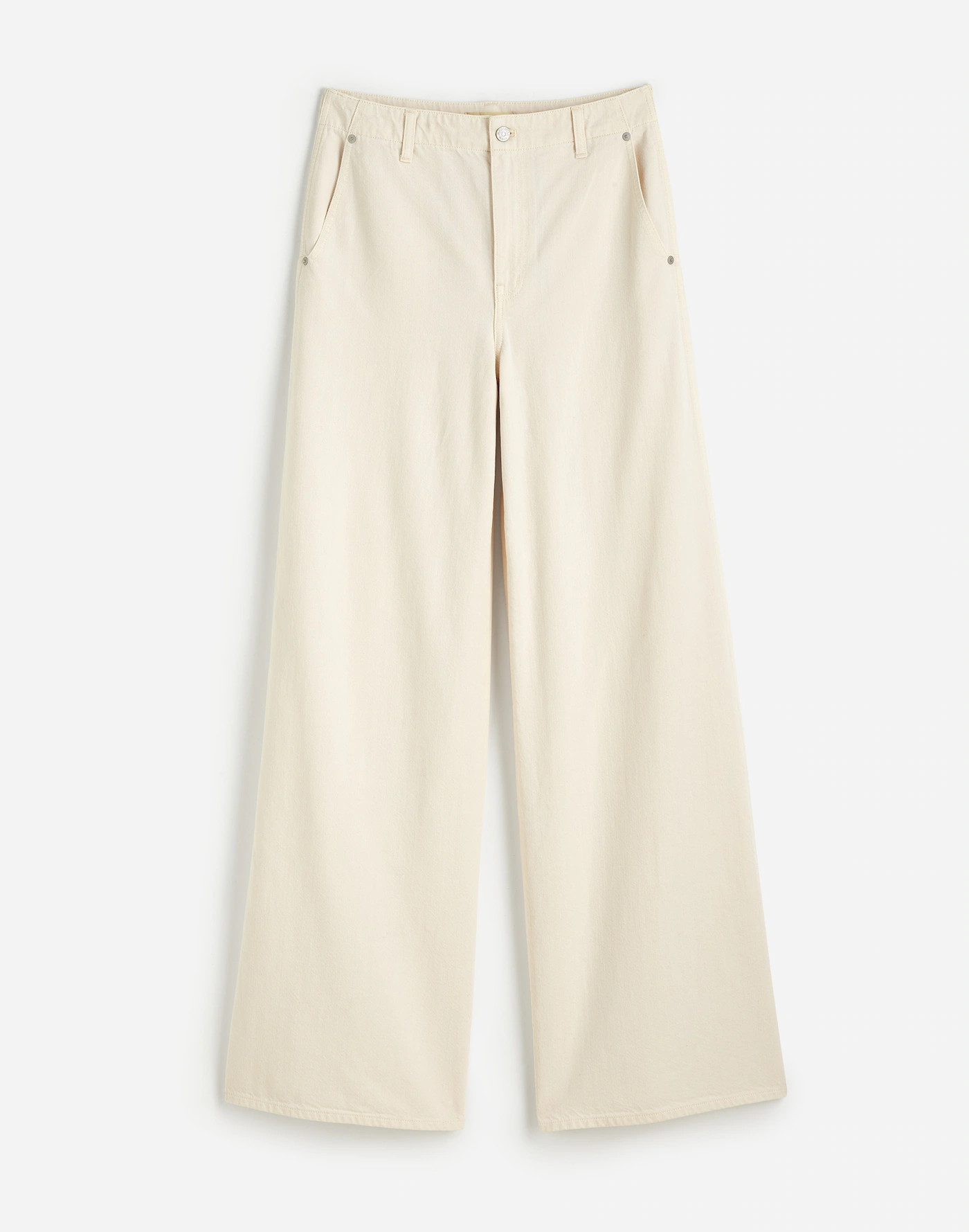 Wide Sweep Denim Trousers | Madewell | Madewell