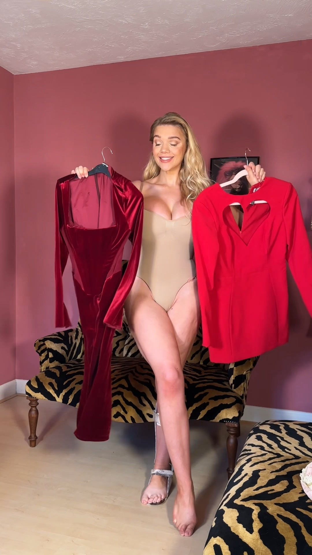 The perfect red festive dresses linked below 💗

#LTKuk #LTKwinter #LTKpartywear