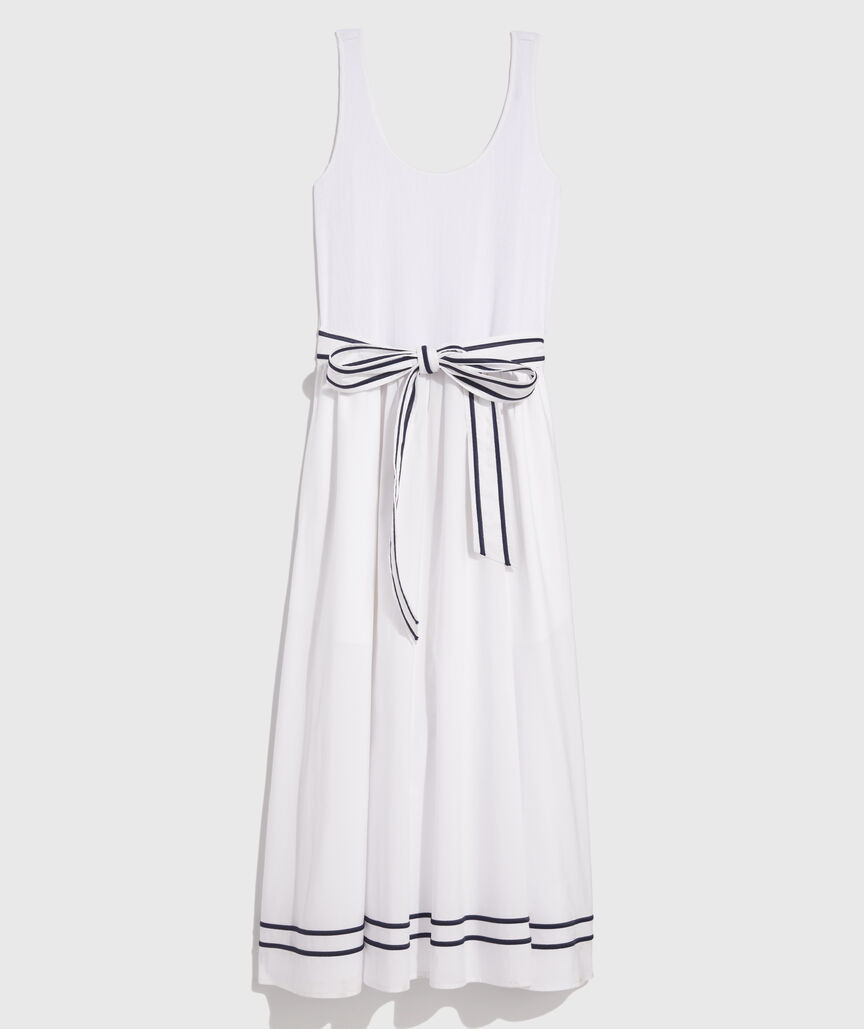 Mixed Media Midi Dress | vineyard vines