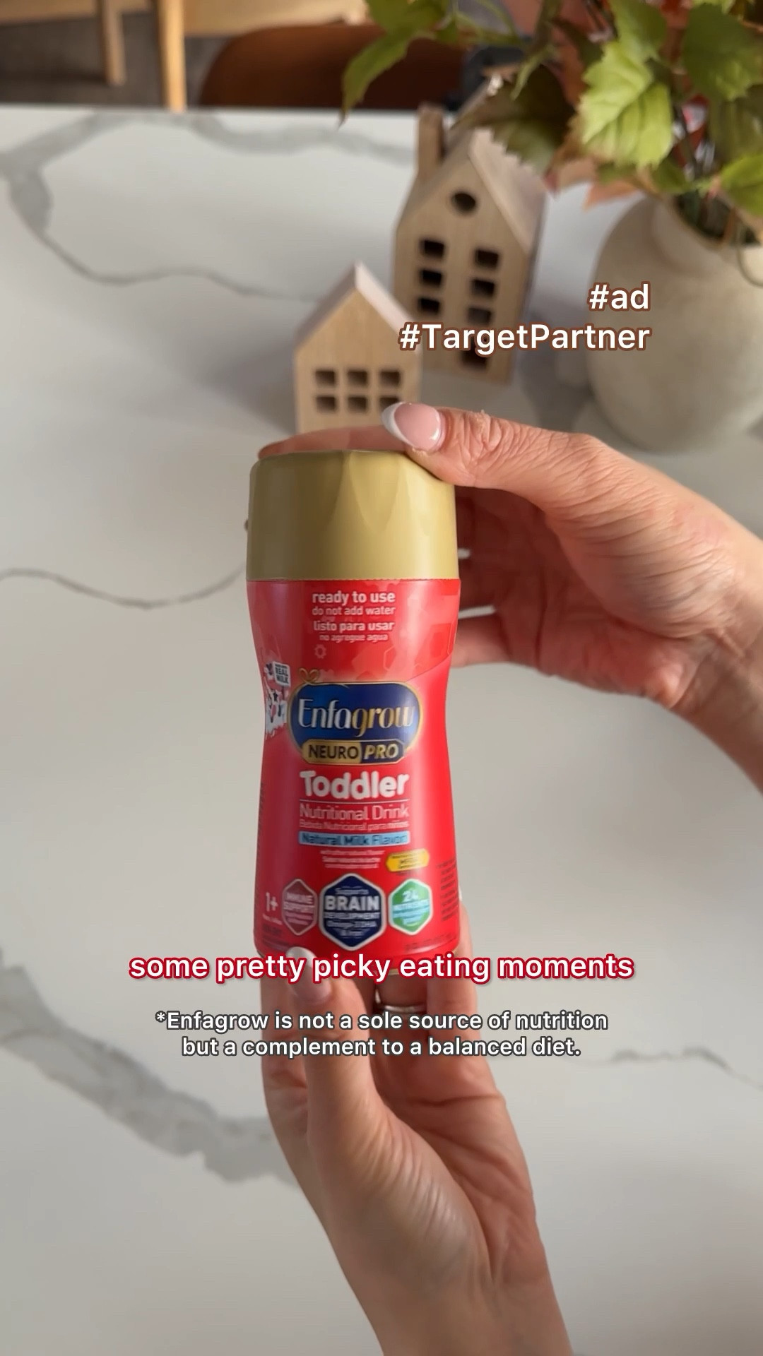 #ad Life with a two-year-old means nonstop energy, lots of giggles, and yes…a new level of picky eating 😅 Ezra is always exploring, playing, and keeping me on my toes, so finding ways to complement his diet has been so important.

We've been using Enfagrow NeuroPro Ready-To-Use Toddler Nutritional Drink, and it's been such a help. It's made with real milk and has 24 nutrients like prebiotics for immune support and brain-building DHA and iron.* At home, they’re so easy to add alongside his meals, and when we’re on the go, I just toss a bottle in my bag—no mixing, no mess, just grab and go. 🙌🏻

You can find Enfagrow NeuroPro Ready-To-Use Toddler Nutritional Drink right at @target, which makes it even easier for busy moms like me. For moms with busy toddlers, this is such a great way to keep up and support them through all their big adventures!! ❤️😍
 #enfagrow #TargetPartner #Target @enfamil @target @shop.ltk #liketkit
 Enfagrow is not a sole source of nutrition but a complement to a balanced diet.

#LTKmomlife #LTKKids #LTKBaby