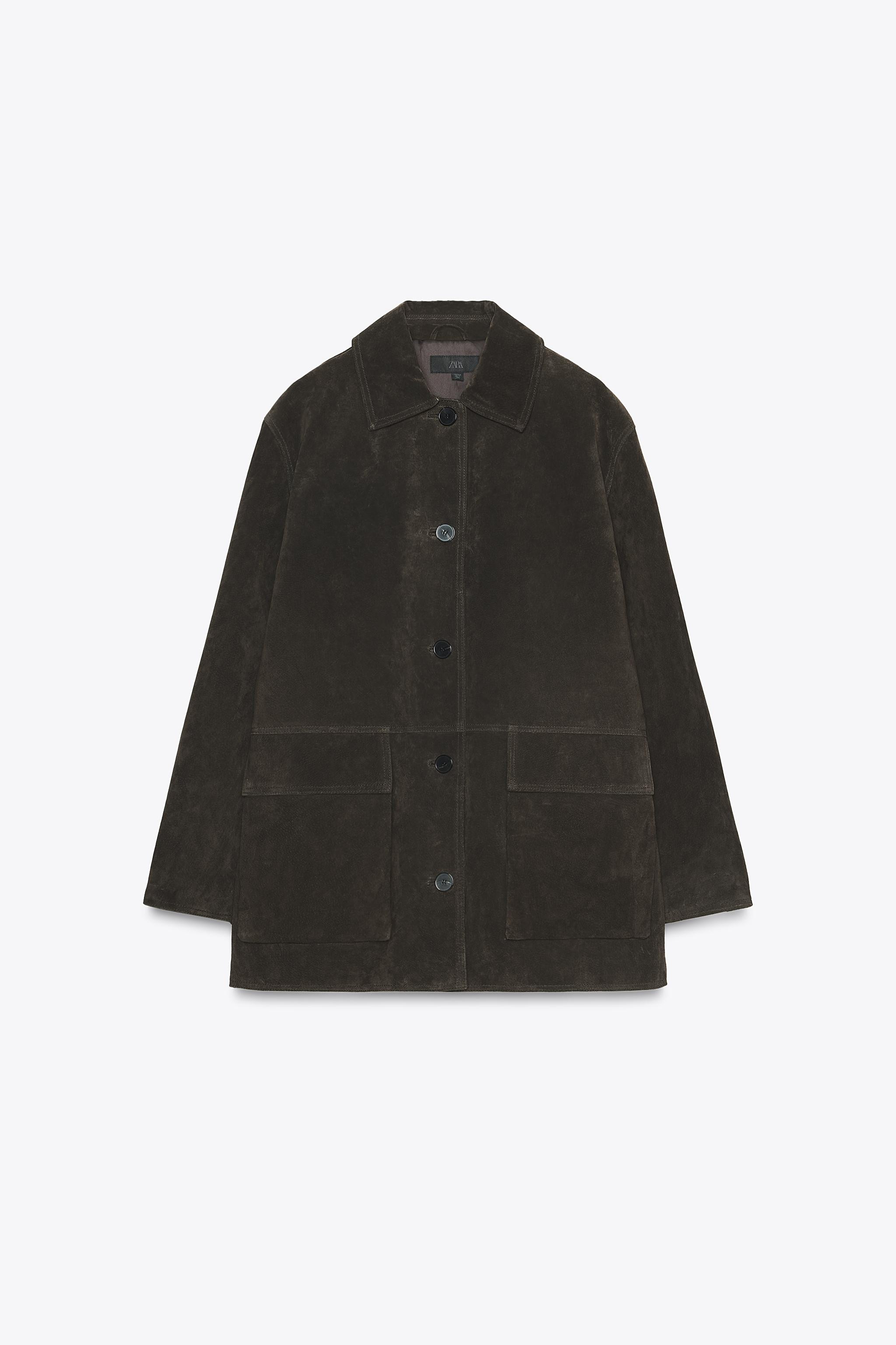 100% SUEDE JACKET | Zara US