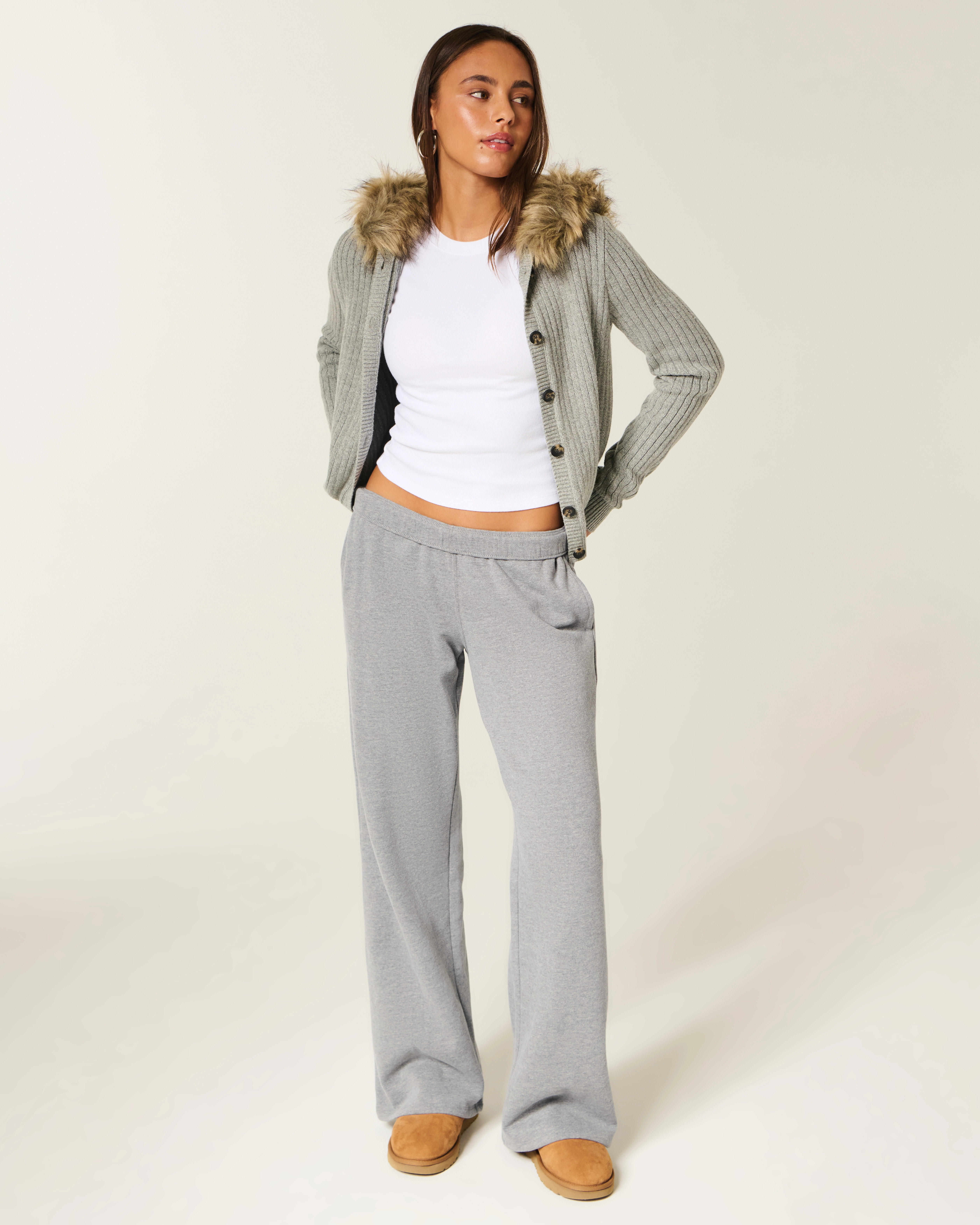 Wide-Leg Sweatpants | Hollister (US)