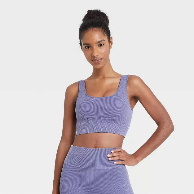 Women's Ribbed Seamless Bra - JoyLab™ | Target