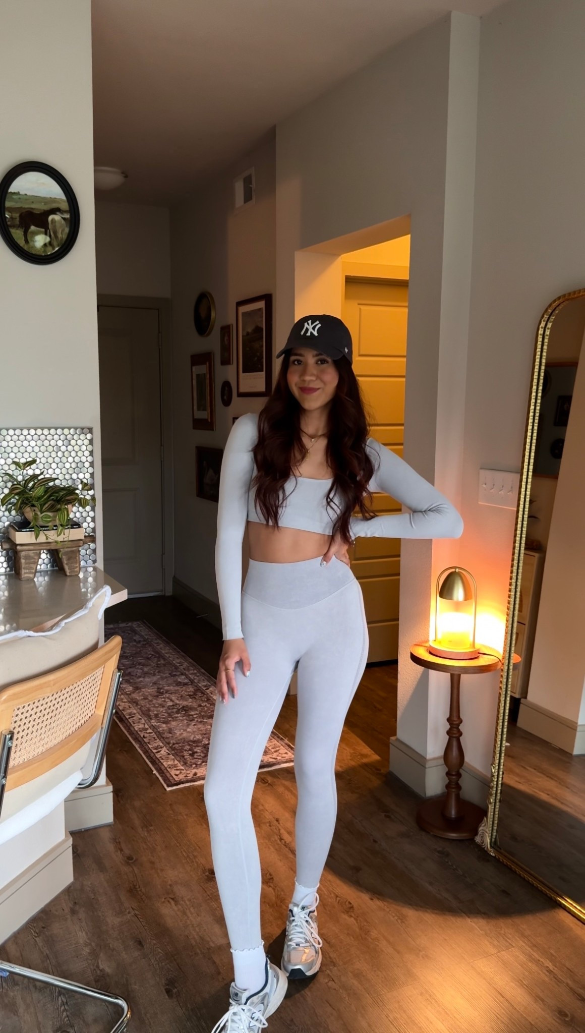cute gym outfit 🩶

#LTKgrwm #LTKootd #LTKActive