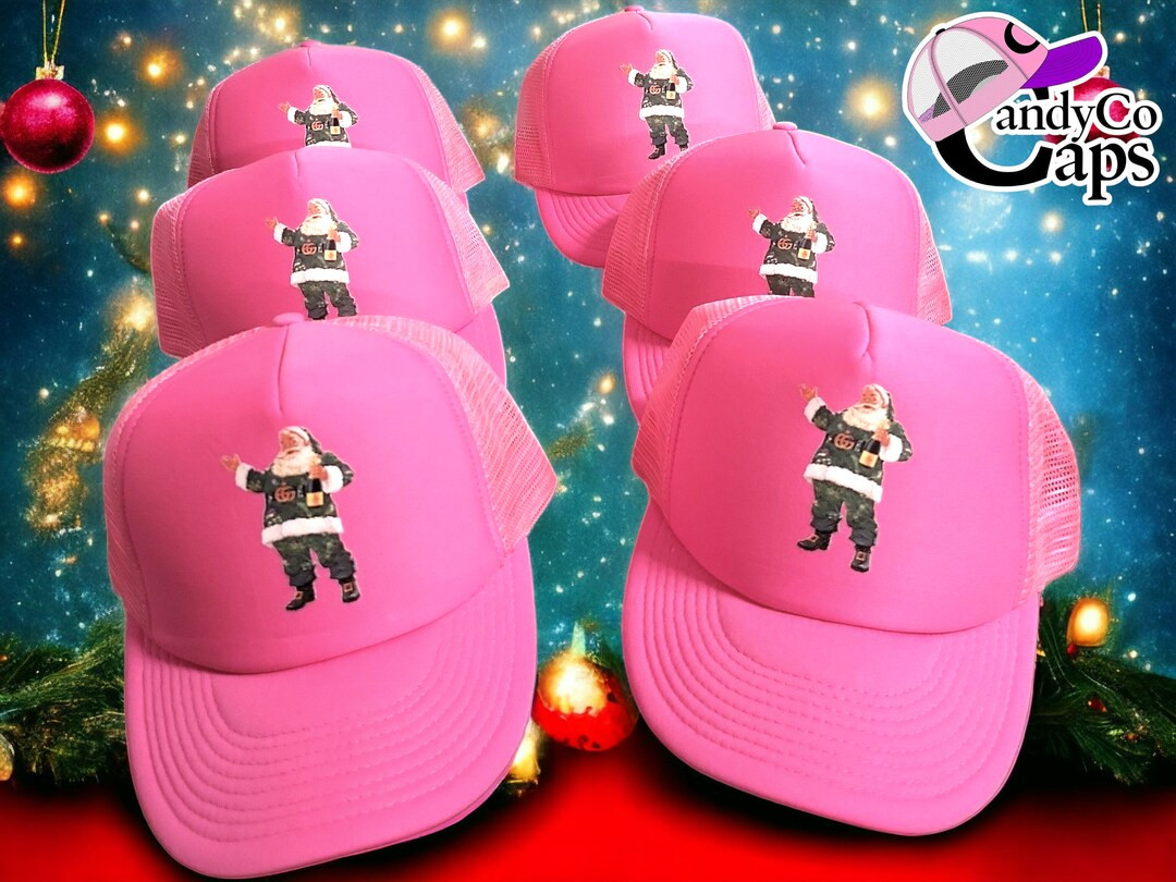 Christmas for Women, Gift for Women Trucker Hat, Guc Shirt, Christmas Cap , Santa Claus Hat for C... | Etsy (US)