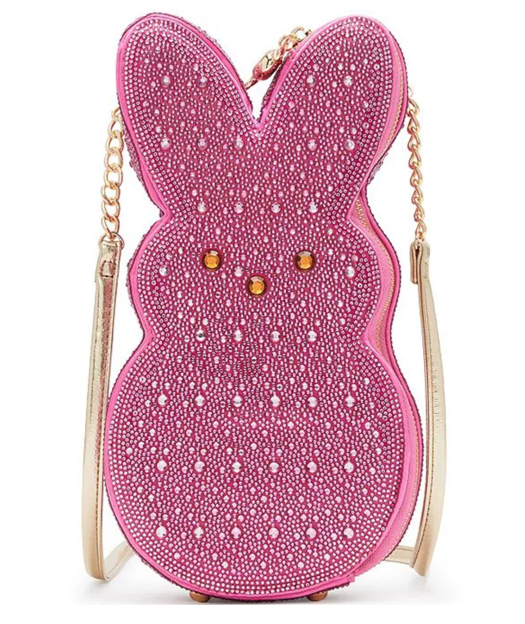 Betsey Johnson
Rhinestone Embellished Peeps Bunny Crossbody Bag
Easter 
Pink handbag 
Gift for her
Easter outfit 


#LTKSeasonal #LTKItBag #LTKStyleTip