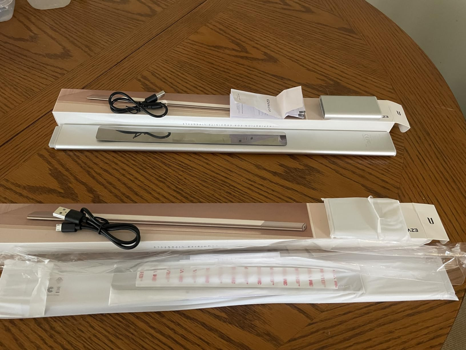 EZVALO Under Cabinet Lighting, 2200mAh Detachable Battery, 76 LED Dimmable Closet Lights, 3 Color... | Amazon (US)