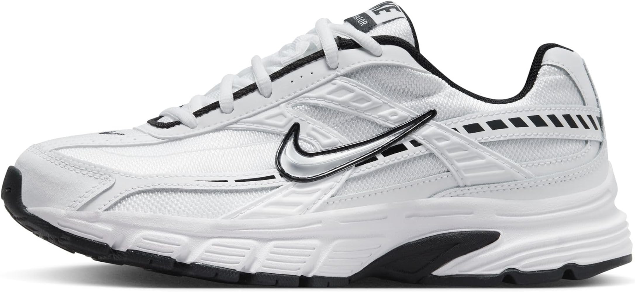 White Metallic Silver White Black | Amazon (US)