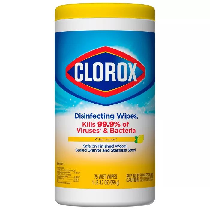 Clorox Citrus Blend Disinfecting Wipes - Crisp Lemon | Target
