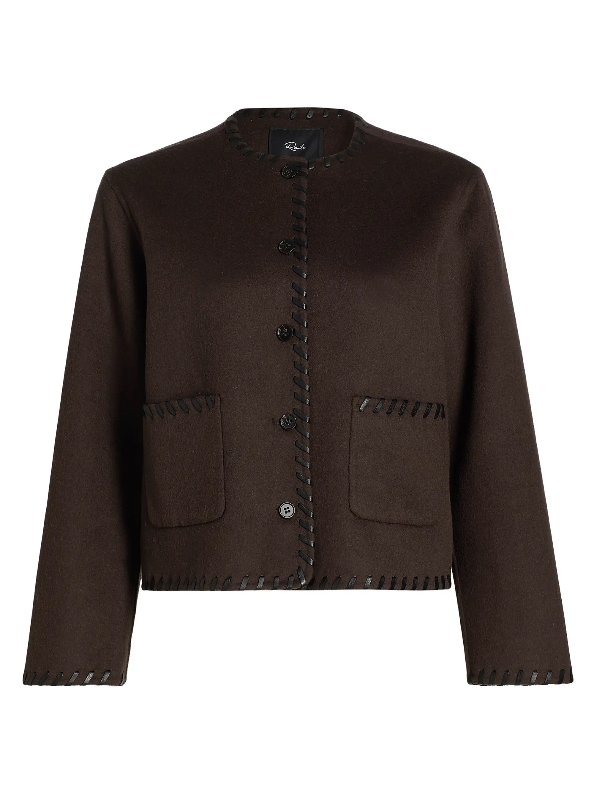 Melanie Wool-Blend Jacket | Saks Fifth Avenue