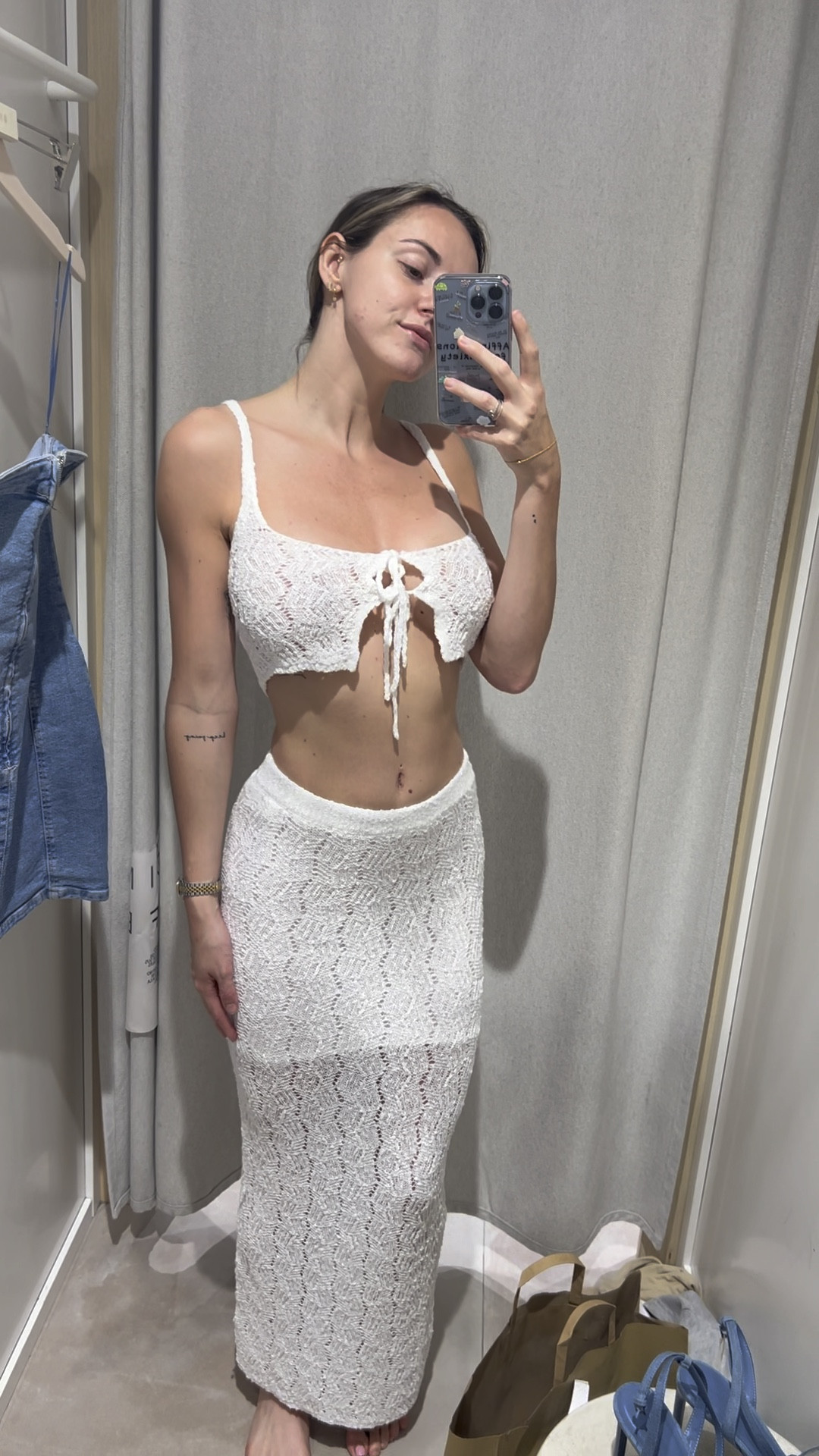 stradivarius crochet co ord set perfect for summer and the beach as a cover up!! 🩵

#LTKstyletip #LTKeurope #LTKfit