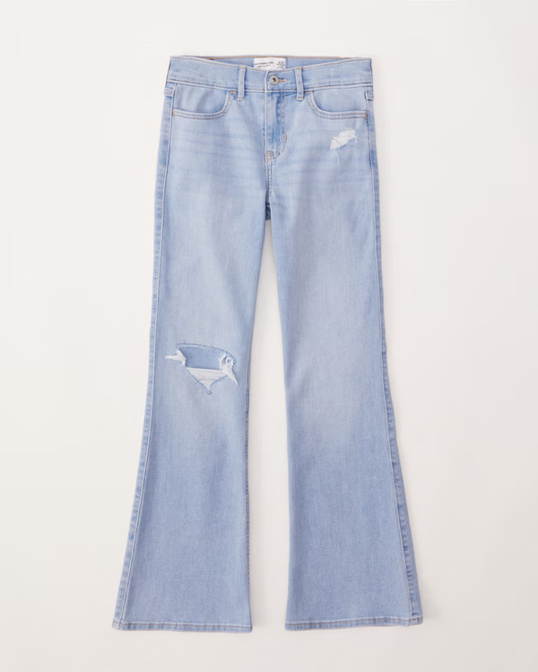 high rise flare jeans | Abercrombie & Fitch (US)
