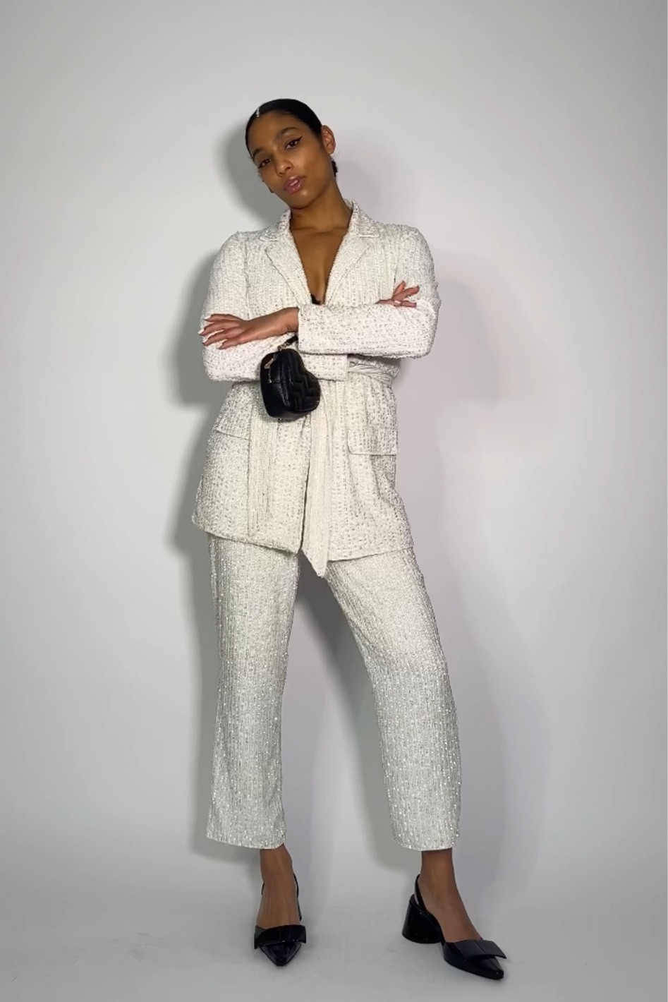 White sequins for festive season

#LTKeurope #LTKunder50 #LTKstyletip