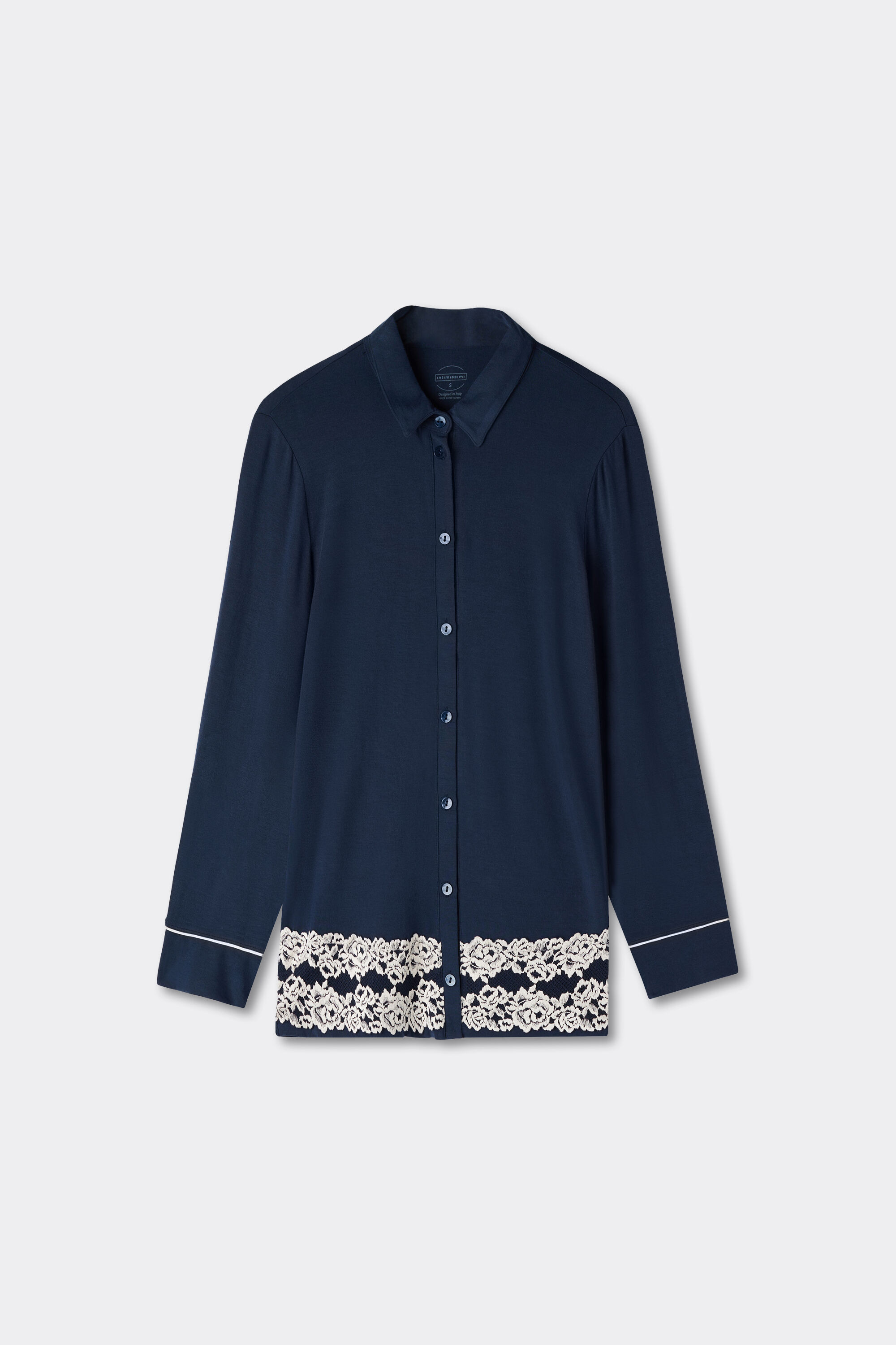 Pretty Flowers Button Up Shirt in Modal - Intimissimi | Intimissimi (US)