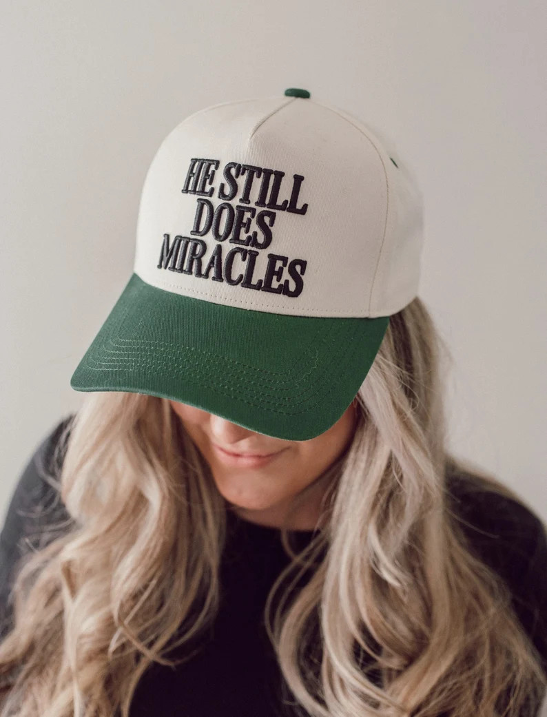 Hat: He Still Does Miracles - Etsy | Etsy (US)