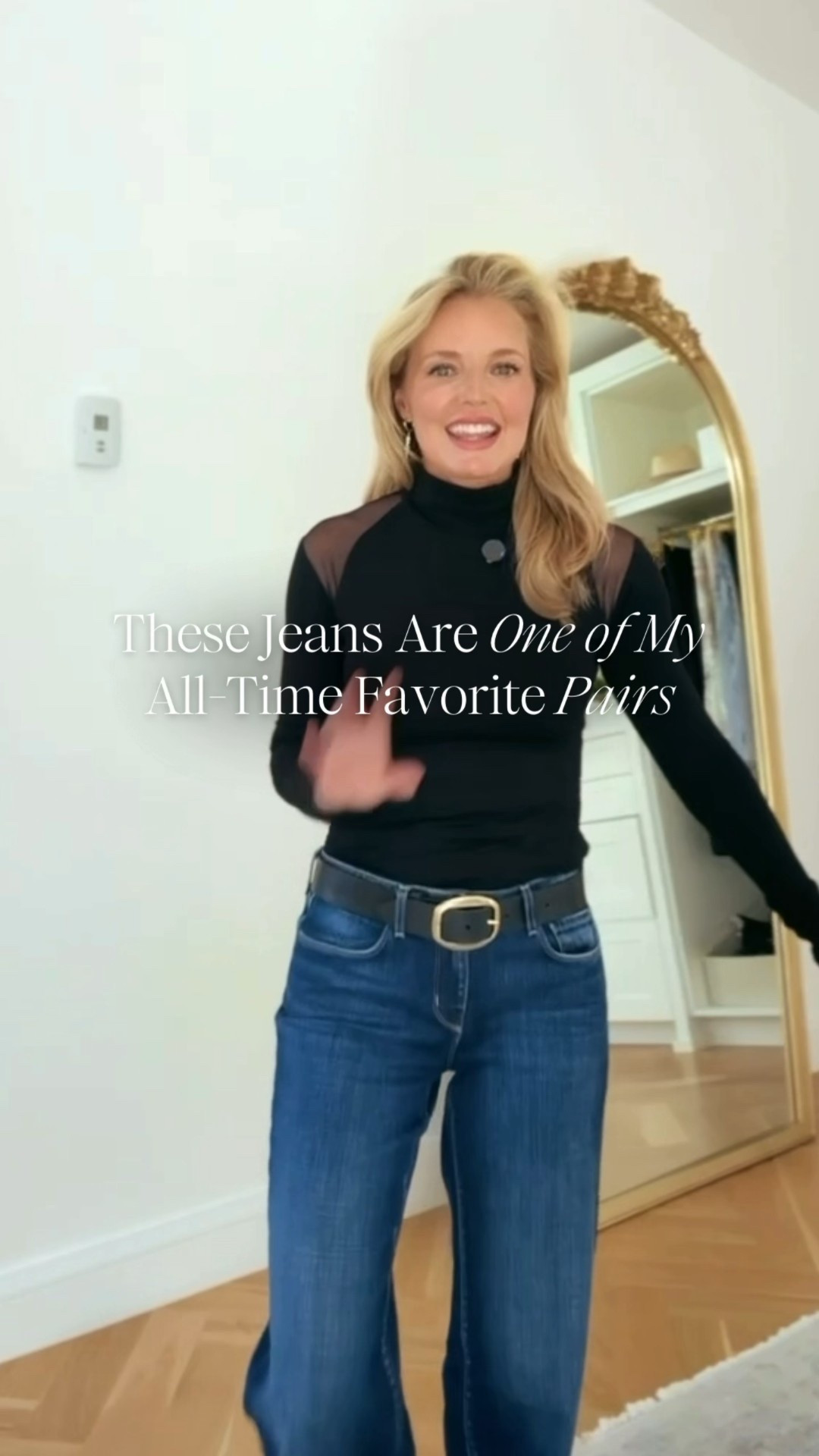 These jeans are sooo soft—they have just the right amount of stretch, making them ridiculously comfortable to wear all day. 

The dark wash with subtle center fading is also a major bonus! It visually slims and elongates your legs. It’s one of those small design details that makes a huge difference. TTS. 

To keep the lengthening effect going, I love pairing these with pointed toe booties in darker neutrals like black or chocolate brown.

~Erin xo 

I’ll link both this pair (Scottie) and the high-rise version (Gwenna) 😉

#LTKSeasonal