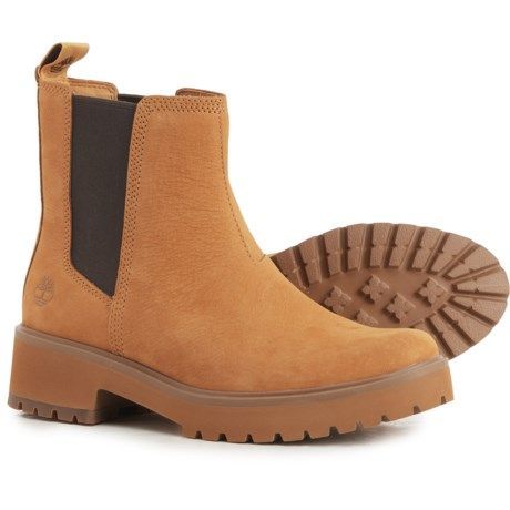 Timberland Carnaby Cool Chelsea Boots - Nubuck (For Women) | Sierra