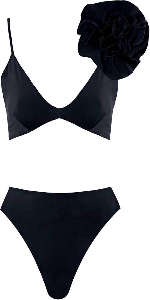 Amazon.com: Maygel Coronel, Nereida Two Piece, OS, Black : Amazon Luxury | Amazon (US)