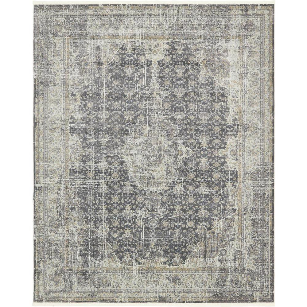 Baracoa La Cabana Dark Gray 8' 4 x 10' 0 Area Rug | The Home Depot