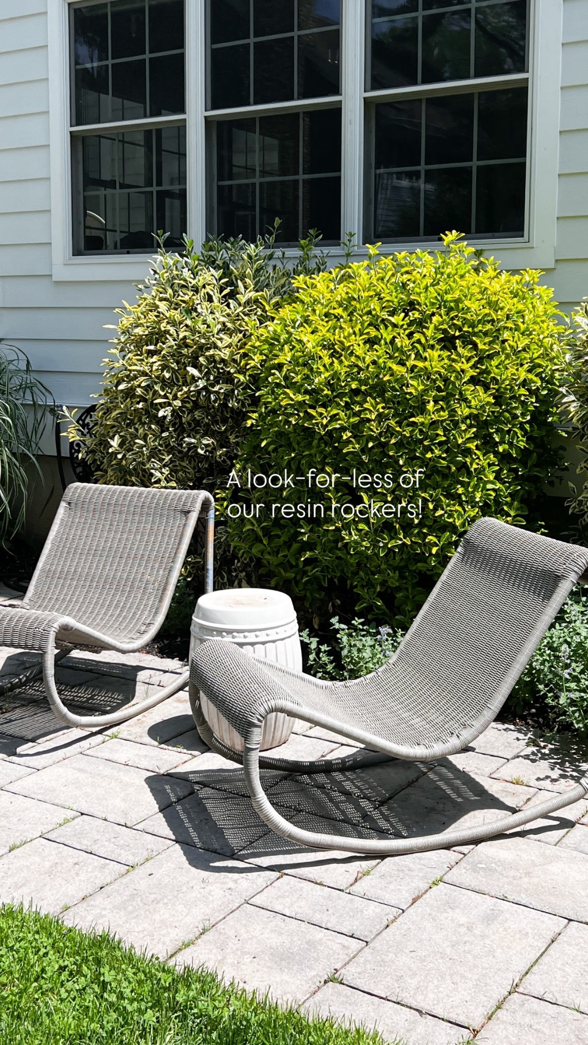 I’ve finally found a look-for-less version of our resin outdoor rockers!!!! We love these chairs. Linking the Serena & Lily version (that we own) along with the dupe! 

#LTKSaleAlert #LTKSeasonal #LTKHome