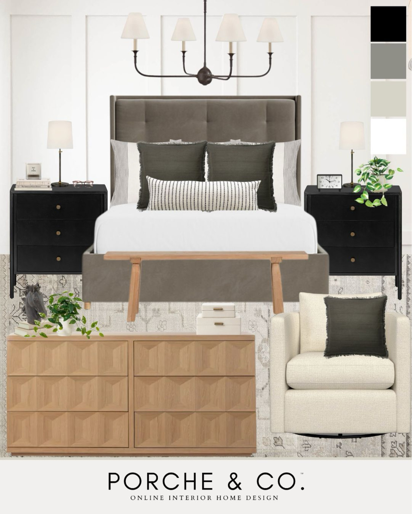 Curated collection, area rug, rug styling, bedroom decor, bedroom rug 
#visionboard #moodboard #porcheandco

#LTKstyletip #LTKhome