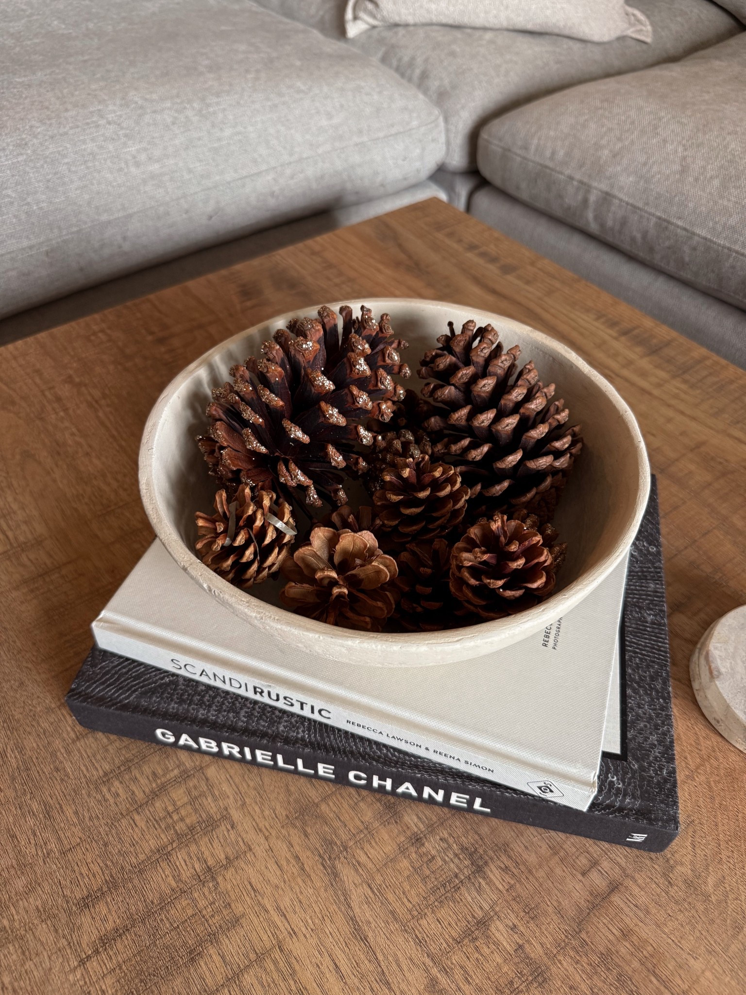 The bowl was also from Target but not available anymore! The books are from
Homegoods. 

#LTKHoliday #LTKSeasonal #LTKFindsUnder50