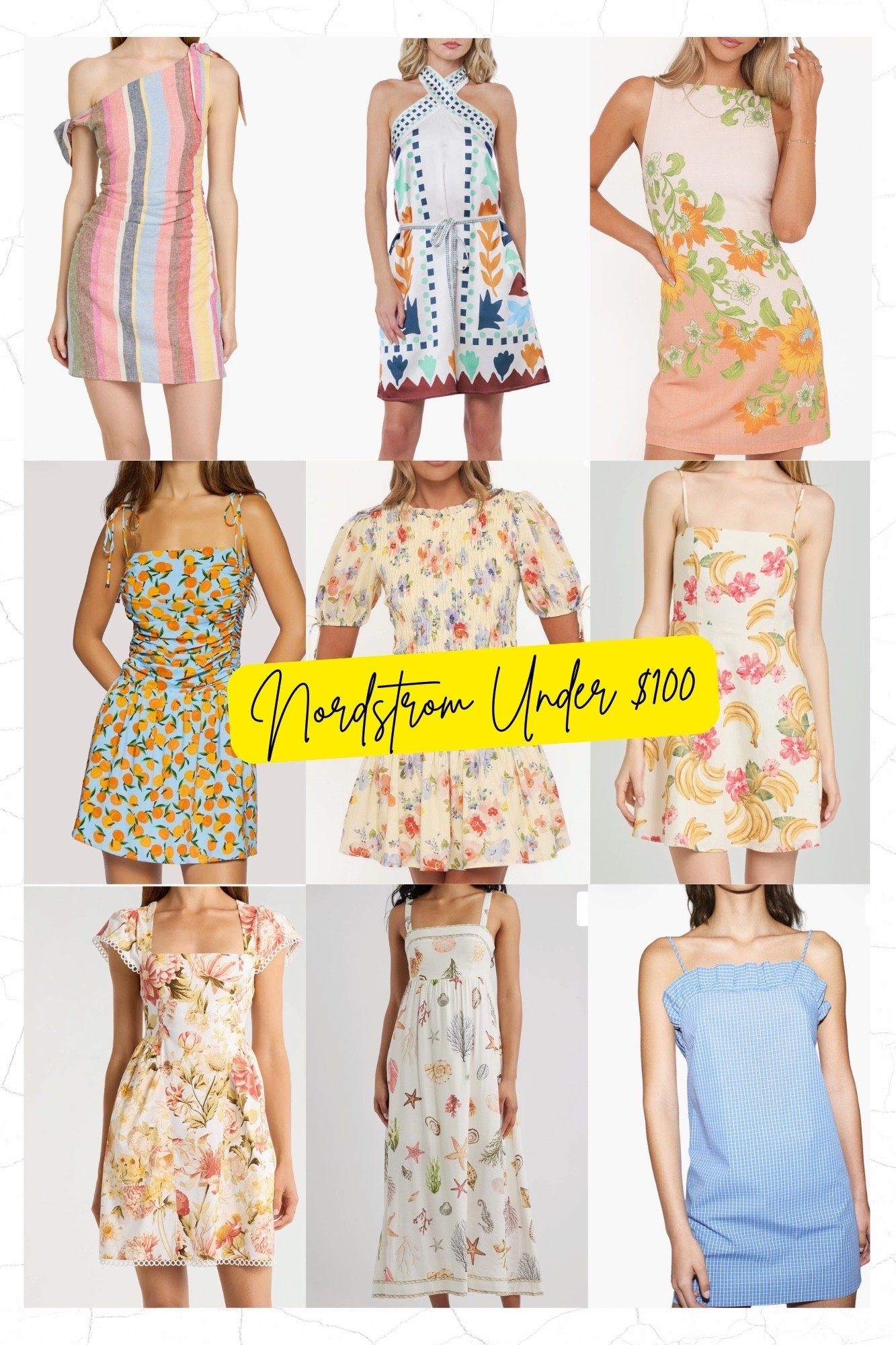 Summer dresses under $100! 
Nordstrom new arrivals 

Vacation dresses

#LTKSeasonal