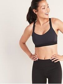 Medium Support Powersoft Adjustable-Strap Sports Bra$29.99($18.00 - $29.99)Best Seller1114 Review... | Old Navy (US)