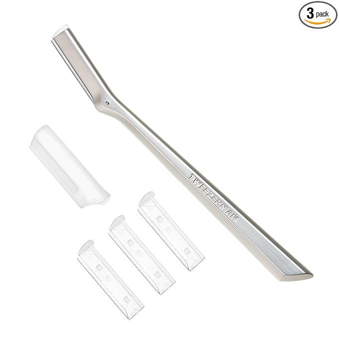 Tweezerman Stainless Steel Facial Razor | Amazon (US)