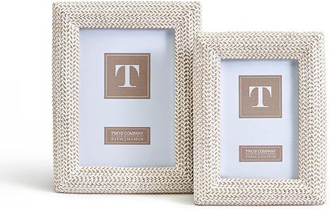 Two's Company Dream Weavers Set of 2 Photo Frames Includes 2 Sizes | Amazon (US)