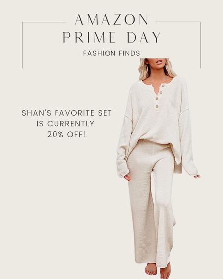 Amazon Prime Days are under way and we just saw Shan’s favorite set is now 20% off! This deal is for today and tomorrow. You don’t want to miss out! 

Sale Alert
Prime Days
Amazon Prime Deals
Women’s fashion
Comfortable set
Work from home
Women’s clothing

#LTKsalealert #LTKxPrimeDay #LTKunder50