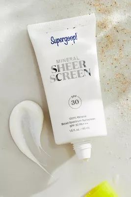 Supergoop! SPF 30 Mineral Sheerscreen Sunscreen | Anthropologie (US)