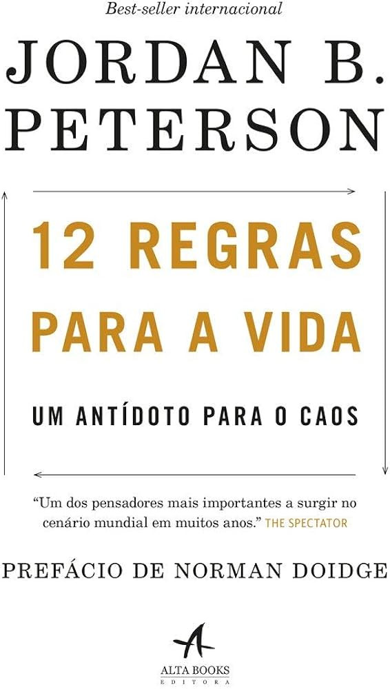 12 regras para a vida: um antídoto para o caos | Amazon (BR)