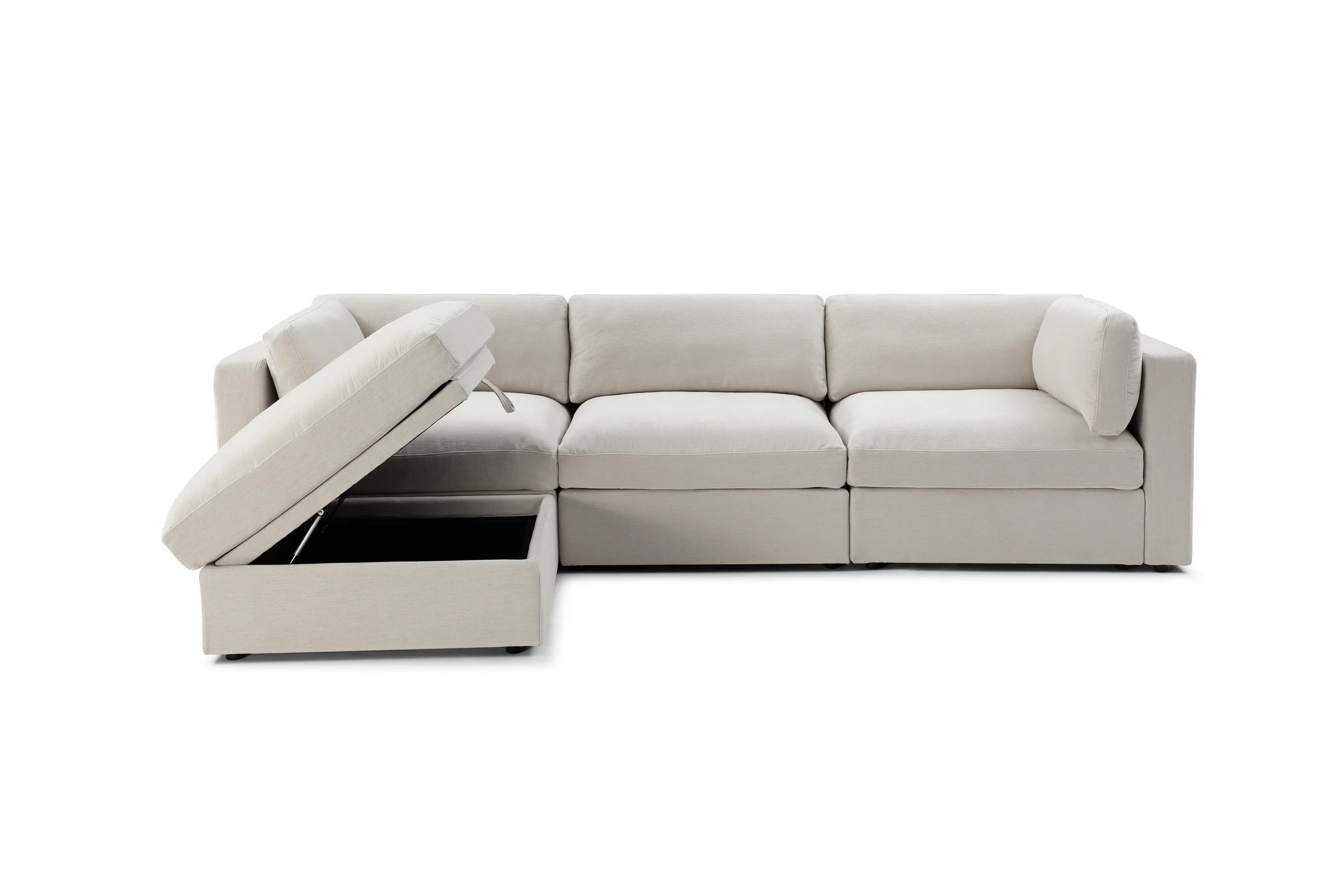 Bella 3 Seater + Storage Ottoman | Bellamia Collections