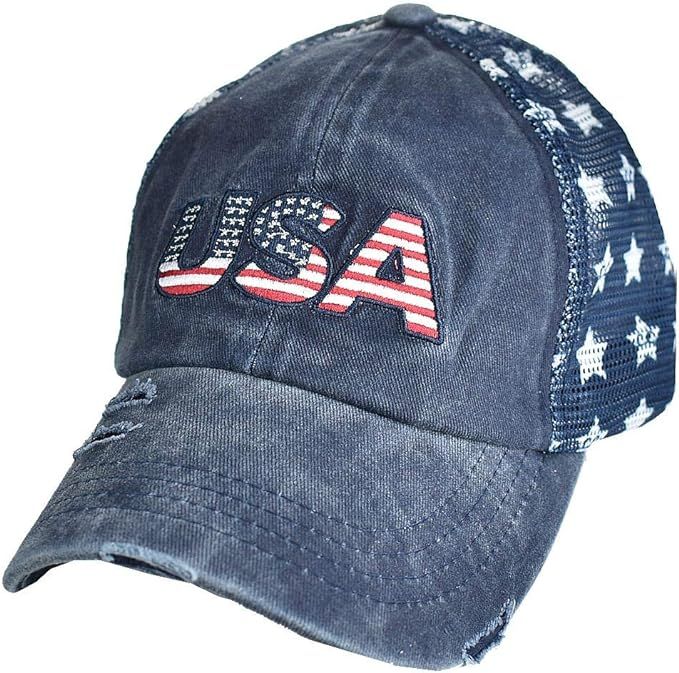 C.C Unisex Adjustable Trucker Baseball Cap Hat | Amazon (US)
