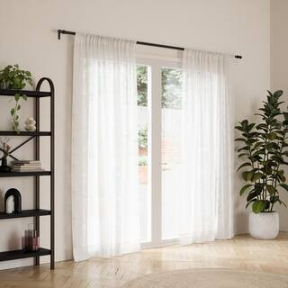 Cappa 1 Rod 66-120 Black | The Home Depot