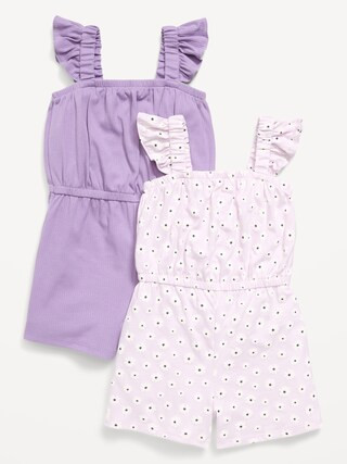 Sleeveless Romper 2-Pack for Toddler Girls | Old Navy (US)