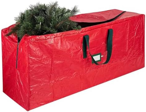 Christmas Tree Storage Bag Strong Waterproof Xmas Disassembled Trees Bag with Reinforced Handles ... | Amazon (US)