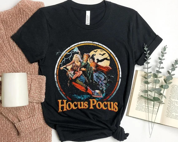 Retro Hocus Pocus Shirt Sanderson Sisters T-shirt Disney - Etsy | Etsy (US)