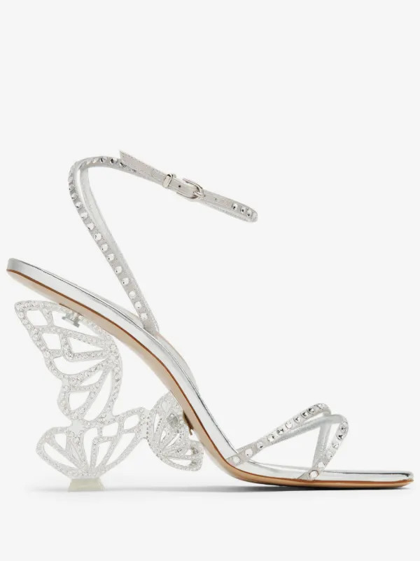 Paloma 100mm leather sandals | Farfetch Global
