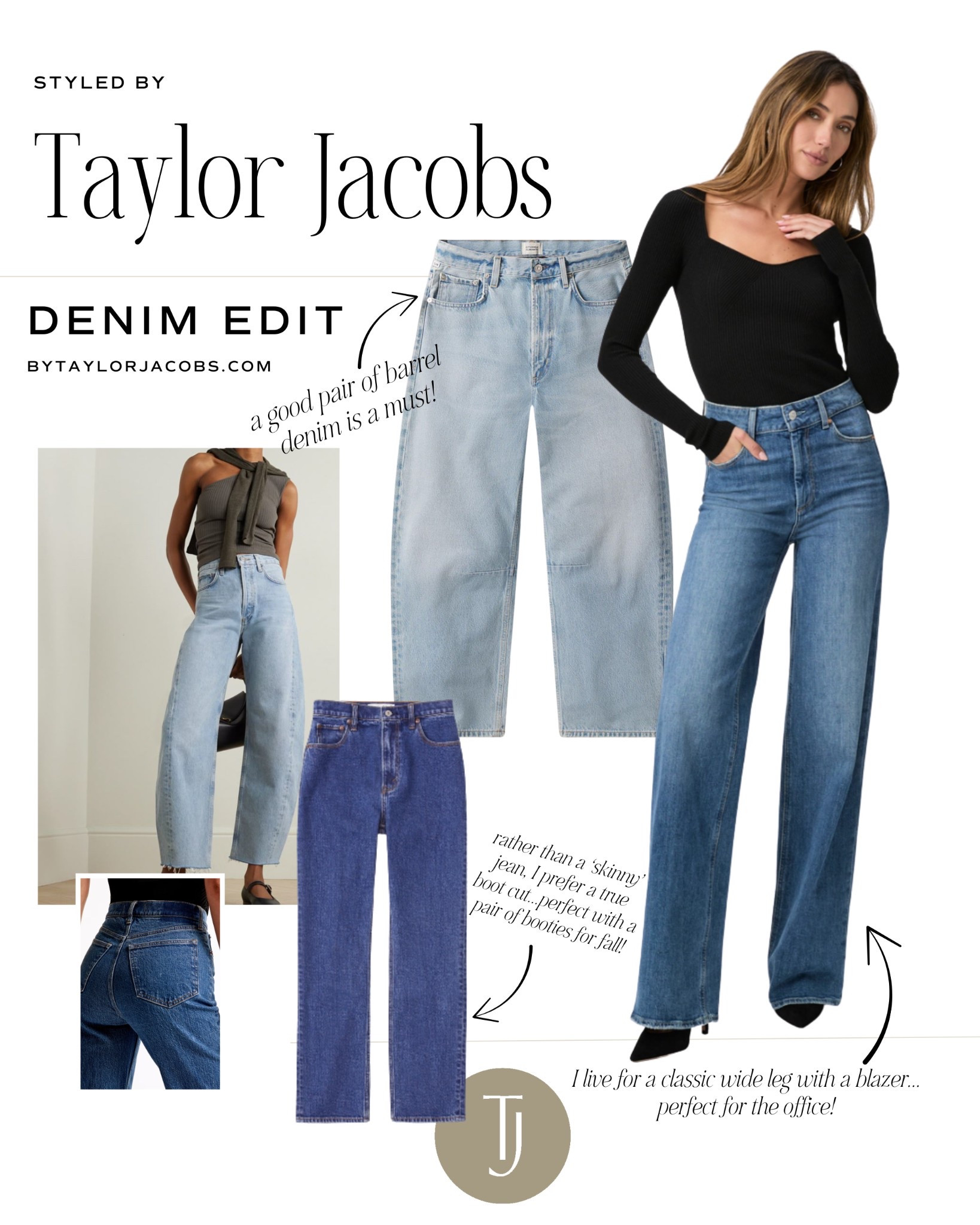 One item in my closet I always choose to invest in (and probably have too much of)…it’s a good pair of denim 👖 I’ve rounded up some of my go-to styles, fits and washes here!



#LTKStyleTip